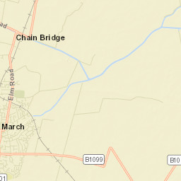 Creek Road, March, Cambridgeshire PE15 Street Map
