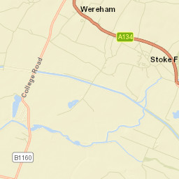 Stoke Ferry Street Map