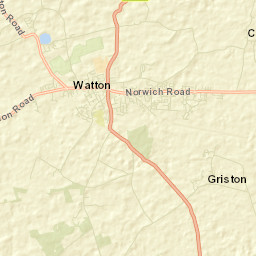 Griston Street Map