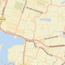 De Woude Street Map
