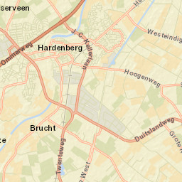 Hardenberg Street Map