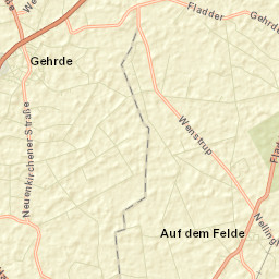 Gehrde Street Map