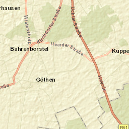 Bahrenborstel Street Map