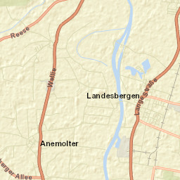 Landesbergen Street Map