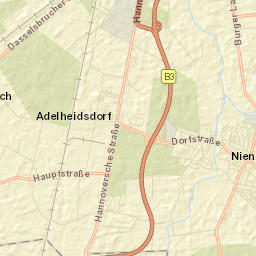 Adelheidsdorf Street Map