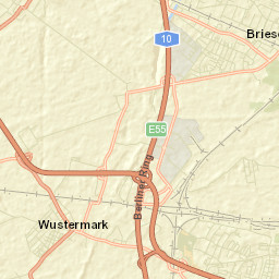 Brieselang Street Map
