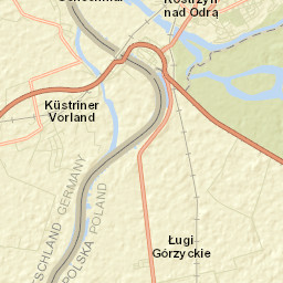 Kostrzyn nad Odrą Street Map