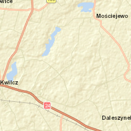 Kwilcz Street Map