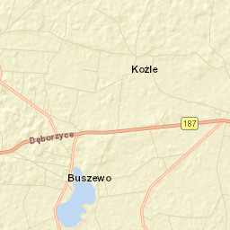 Powiat szamotulski Street Map