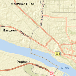 Maszewo Duże Street Map