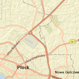 Płock Street Map