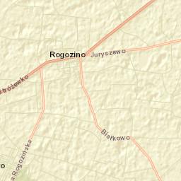 Powiat płocki Street Map