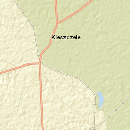 Kleszczele Street Map