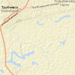 Trubchevsk Street Map