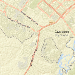 Syrskoye Street Map