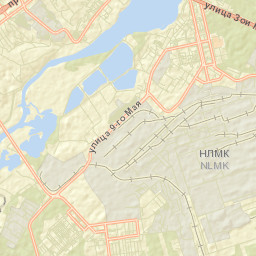 Lipetskiy Rayon Street Map
