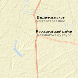 Rasskazovskiy Rayon Street Map