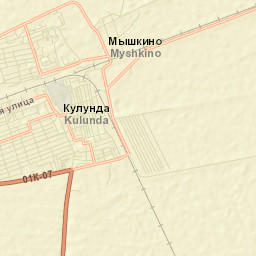 Kulunda Street Map