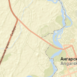 Angarsk Street Map
