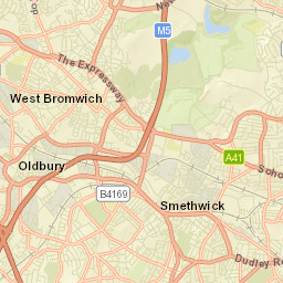 Oldbury Street Map
