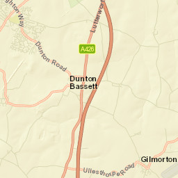 Broughton Astley Street Map