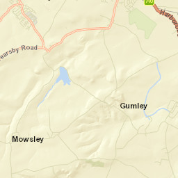 Fleckney Street Map
