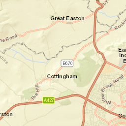 Cottingham Street Map
