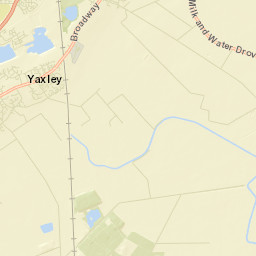 Yaxley Street Map
