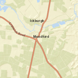 Mundford Street Map