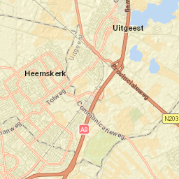 De Maer Street Map