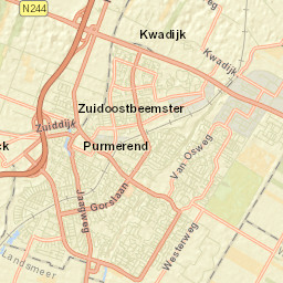 Kwadijk Street Map