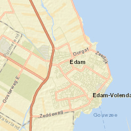 Edam Street Map