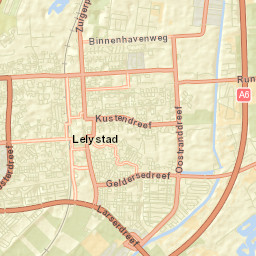Lelystad Street Map