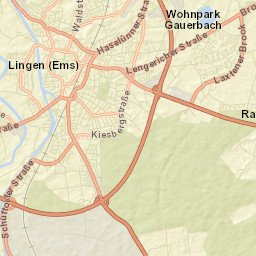 Lingen Street Map