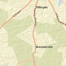 Merzen Street Map