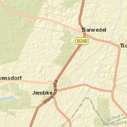 Barwedel Street Map