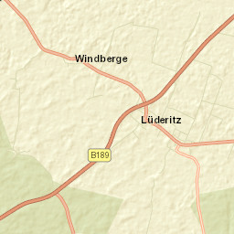 Lüderitz Street Map