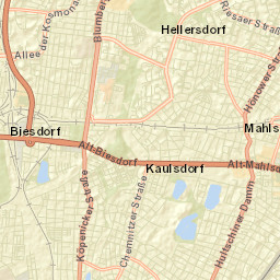 Kaulsdorf Street Map