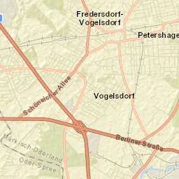 Petershagen Street Map