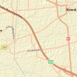Kowal Street Map