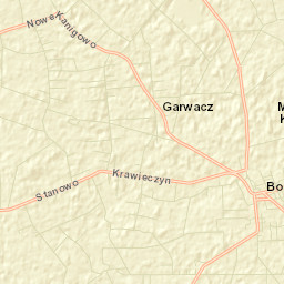 Bodzanów Street Map