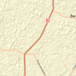 Powiat siemiatycki Street Map