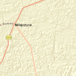 Milejczyce Street Map
