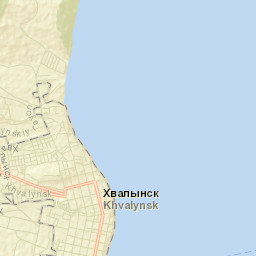 Khvalynsk Street Map