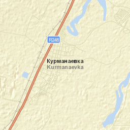 Kurmanayevka Street Map