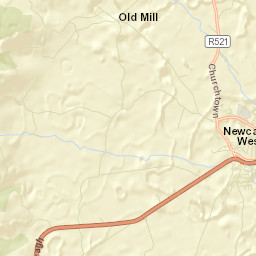 Newcastle West Street Map
