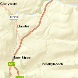 Bow Street Street Map