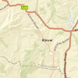 Bridgnorth Road, Kinver, Stourbridge Street Map