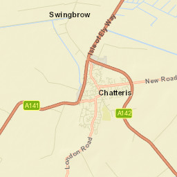 Chatteris Street Map