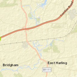 East Harling Street Map